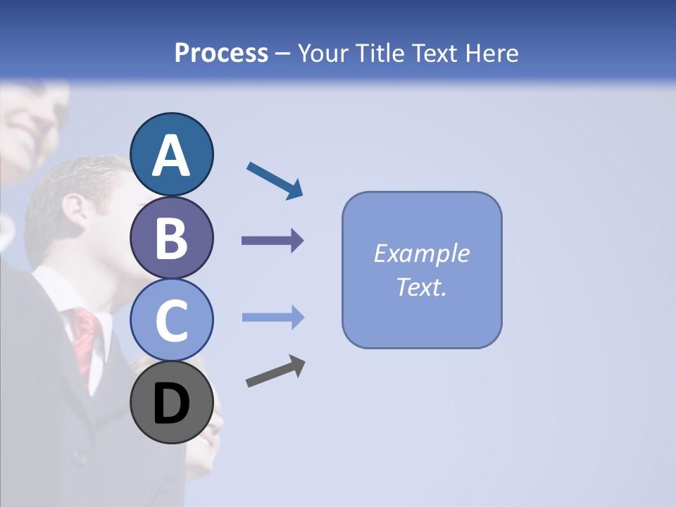 White Friendly Line PowerPoint Template