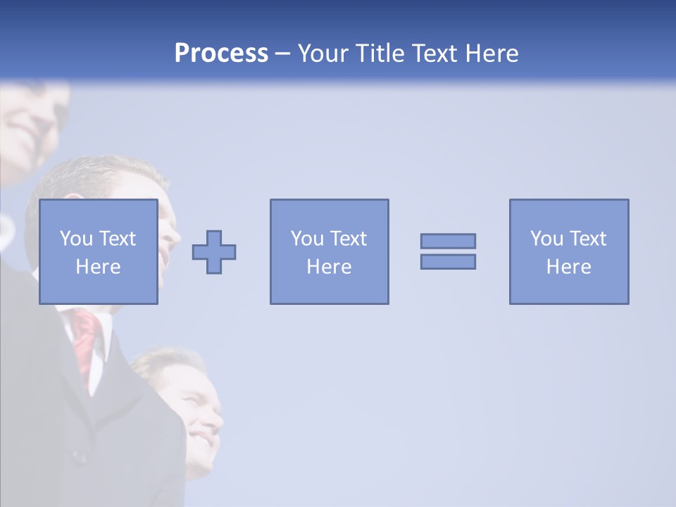 White Friendly Line PowerPoint Template