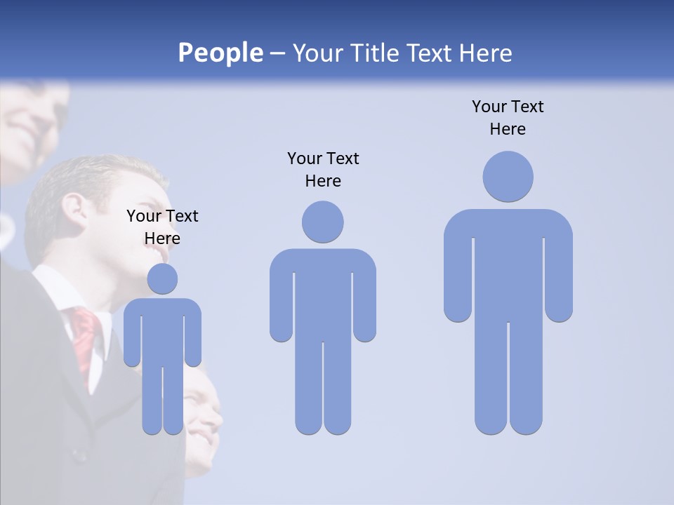 White Friendly Line PowerPoint Template