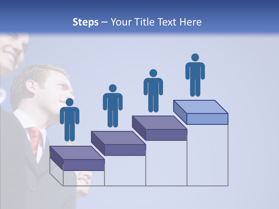 White Friendly Line PowerPoint Template