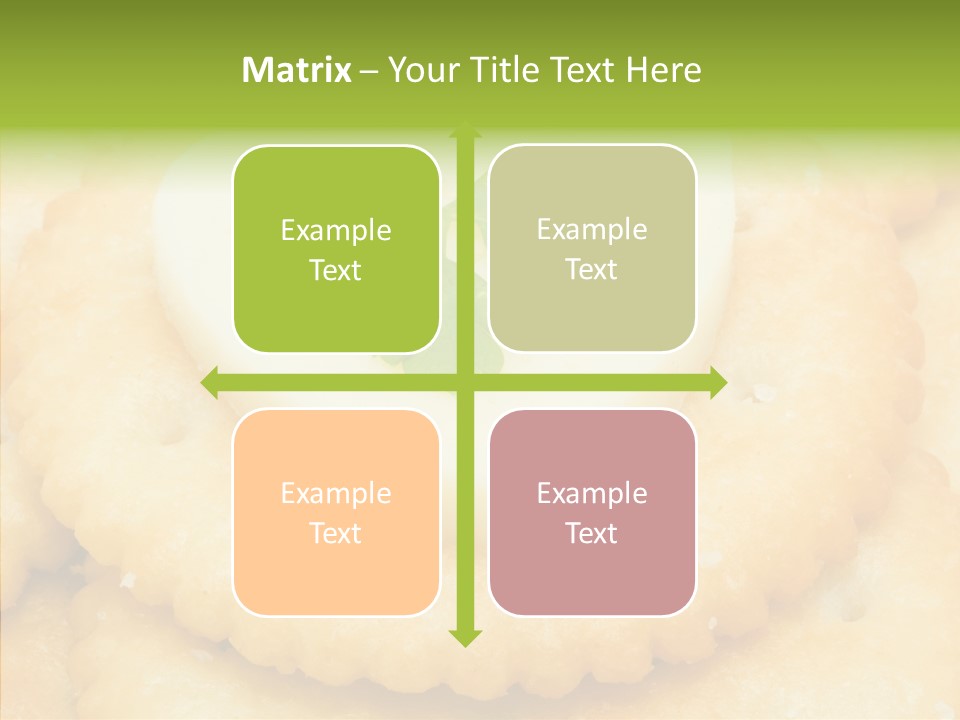 Snack Pastry Diet PowerPoint Template