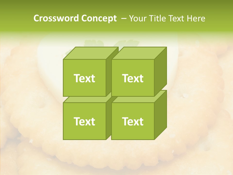 Snack Pastry Diet PowerPoint Template