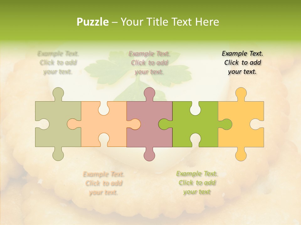 Snack Pastry Diet PowerPoint Template