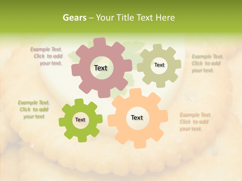 Snack Pastry Diet PowerPoint Template