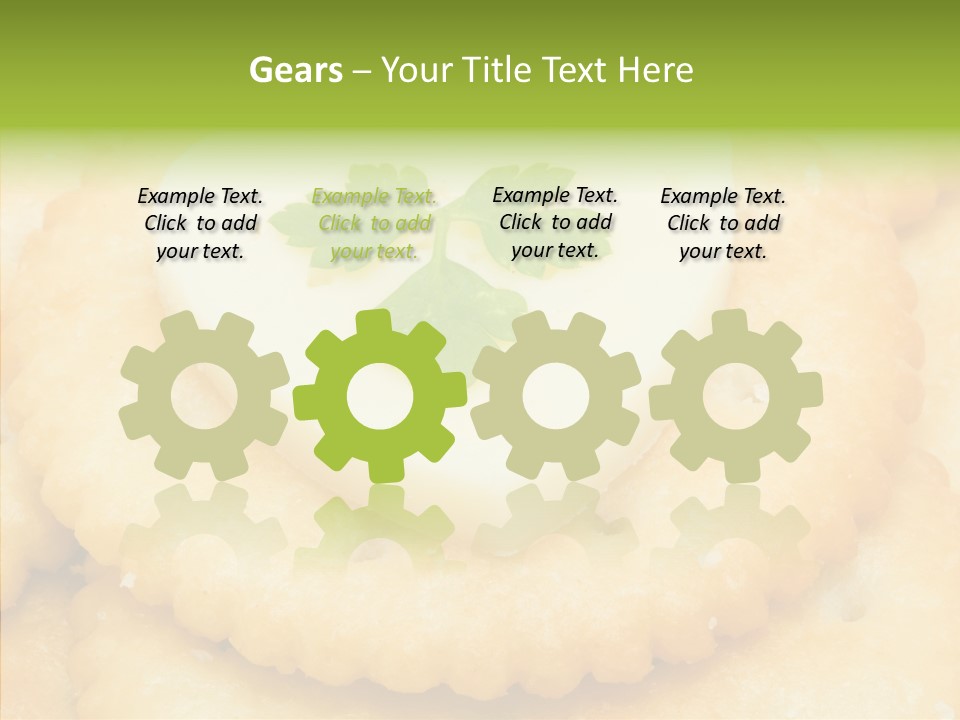 Snack Pastry Diet PowerPoint Template