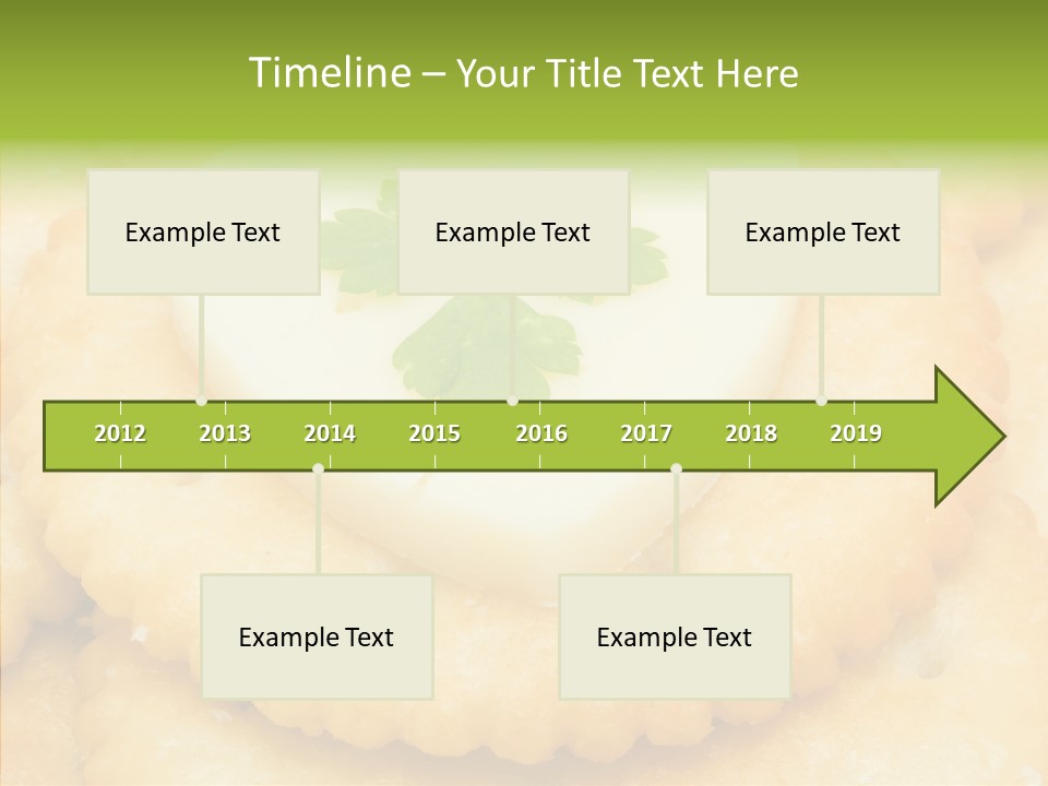 Snack Pastry Diet PowerPoint Template