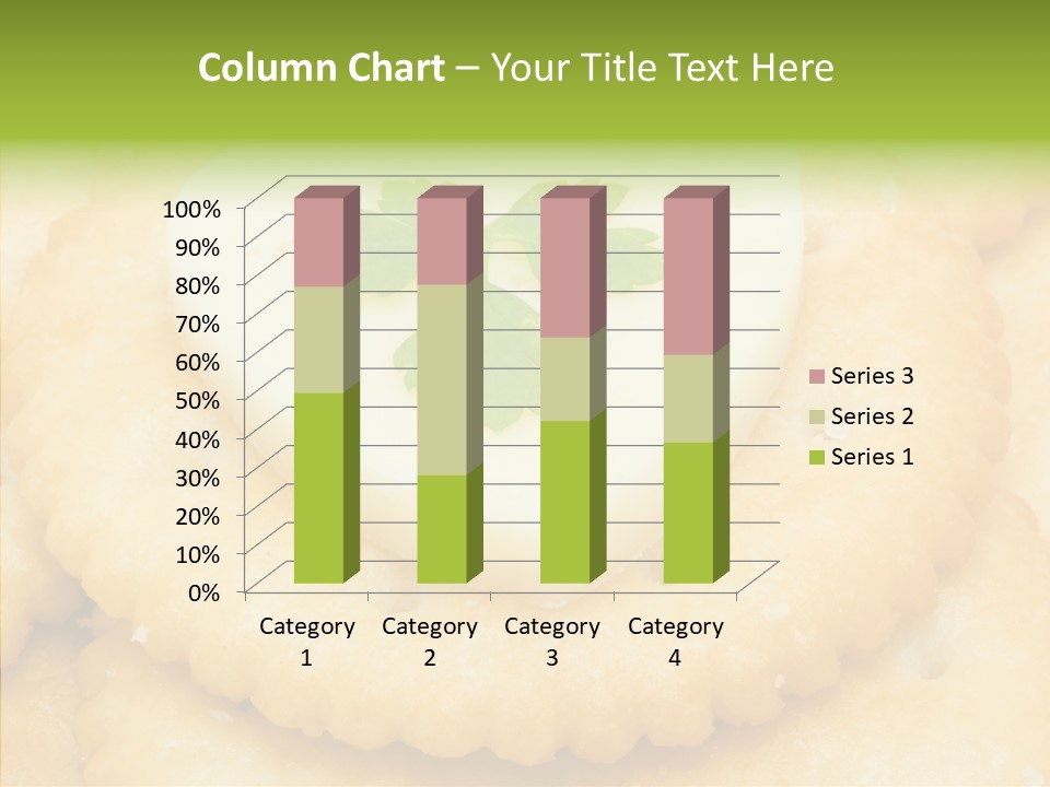Snack Pastry Diet PowerPoint Template