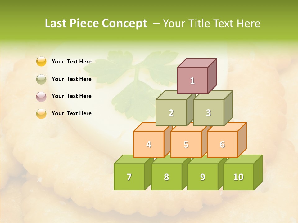 Snack Pastry Diet PowerPoint Template