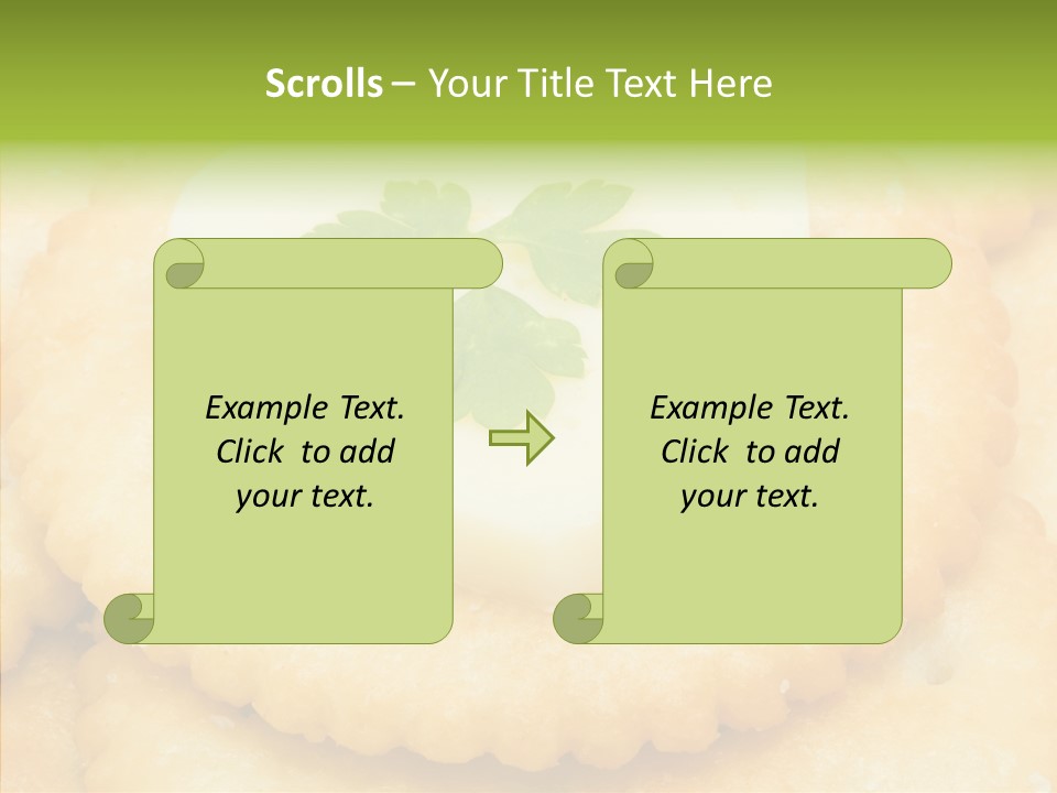 Snack Pastry Diet PowerPoint Template