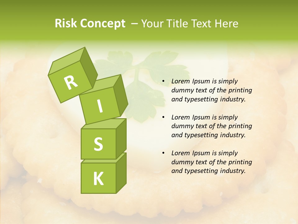 Snack Pastry Diet PowerPoint Template