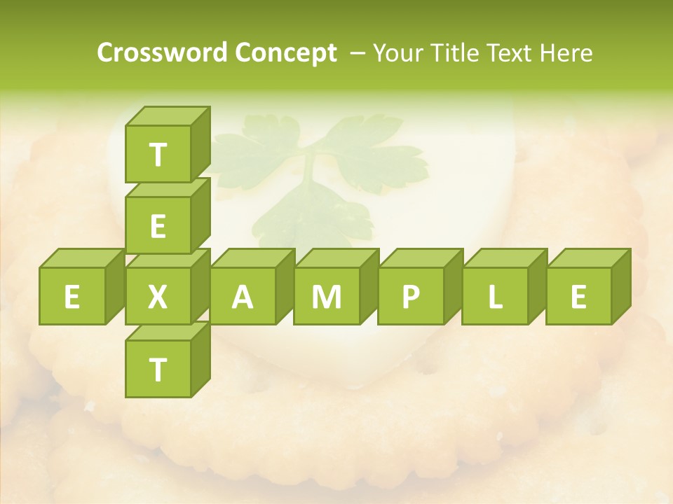 Snack Pastry Diet PowerPoint Template