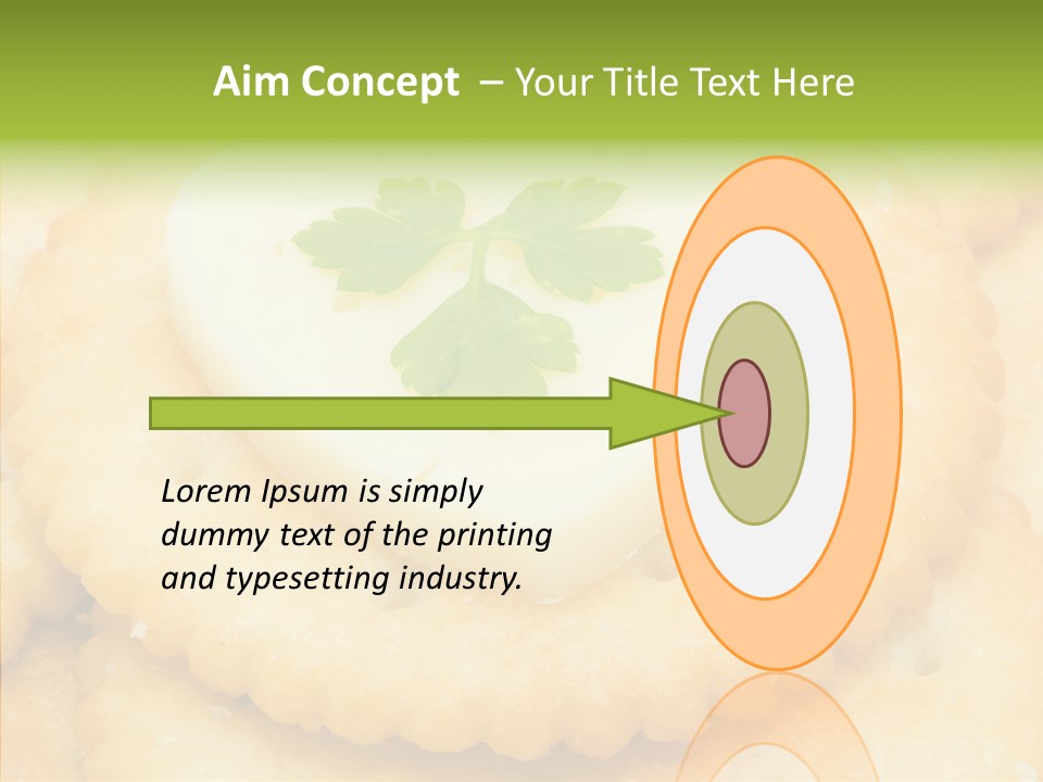 Snack Pastry Diet PowerPoint Template