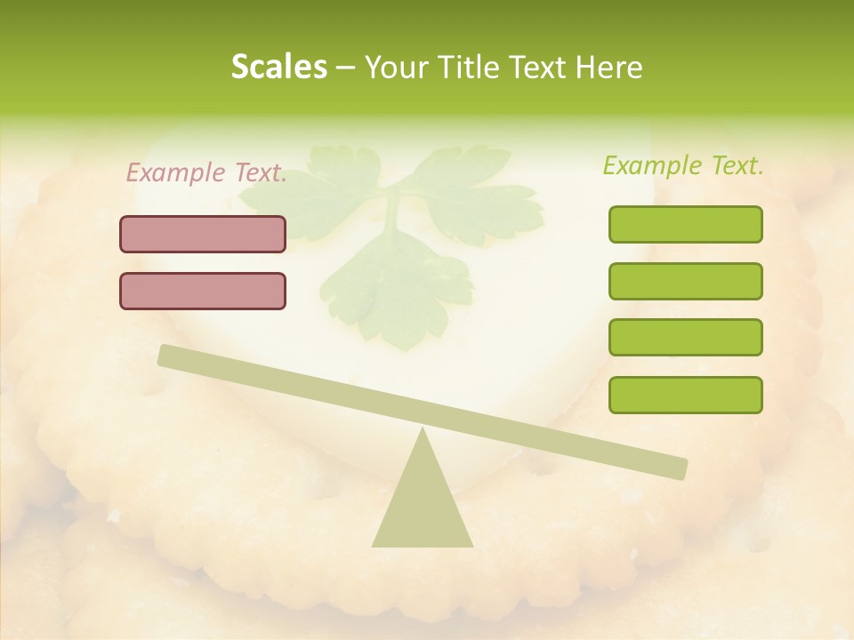 Snack Pastry Diet PowerPoint Template