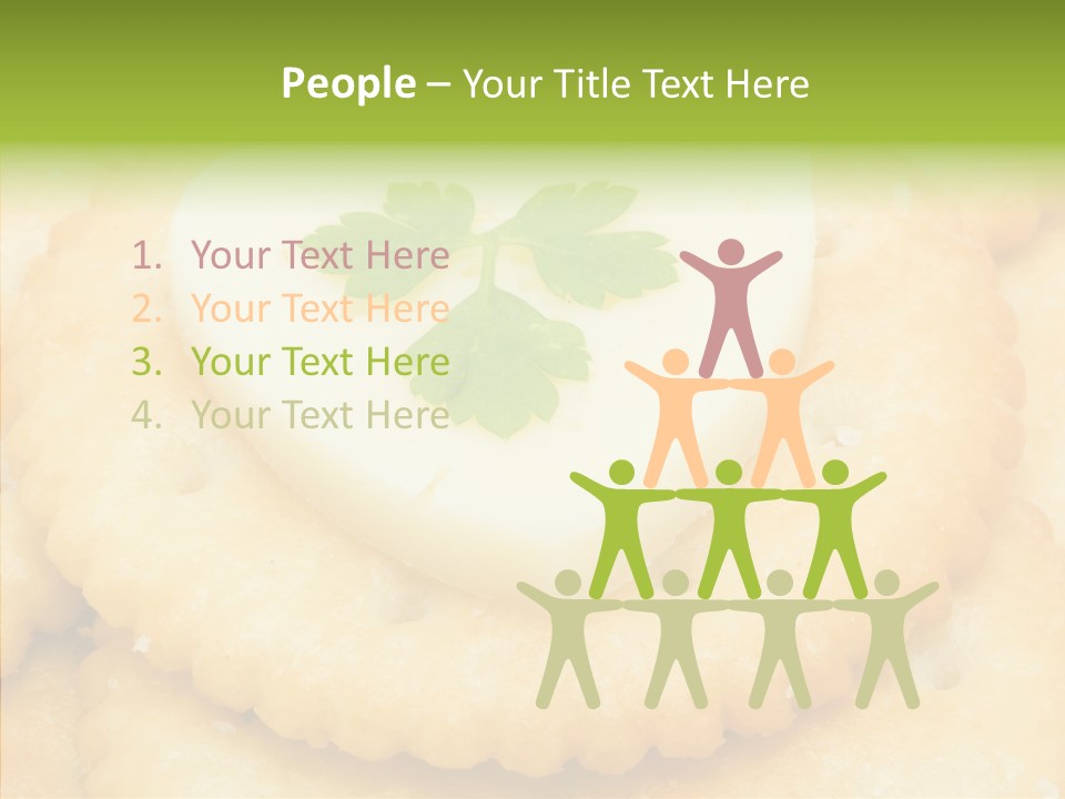 Snack Pastry Diet PowerPoint Template