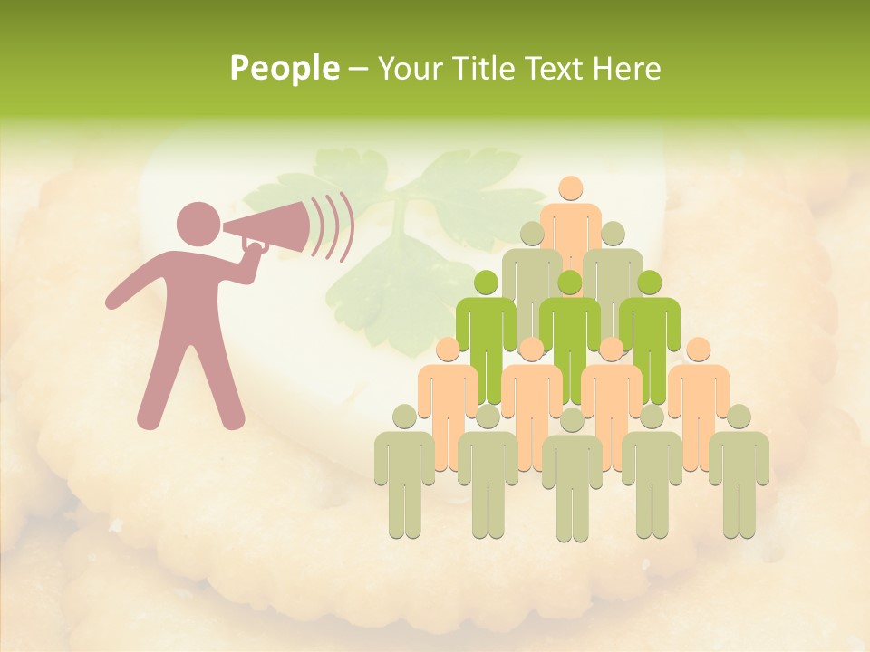 Snack Pastry Diet PowerPoint Template