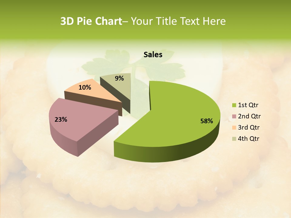 Snack Pastry Diet PowerPoint Template
