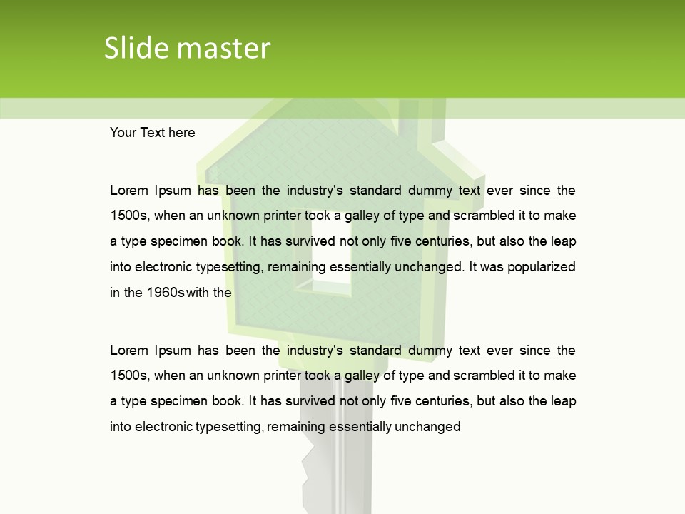 Developer Concepts Mortgage PowerPoint Template