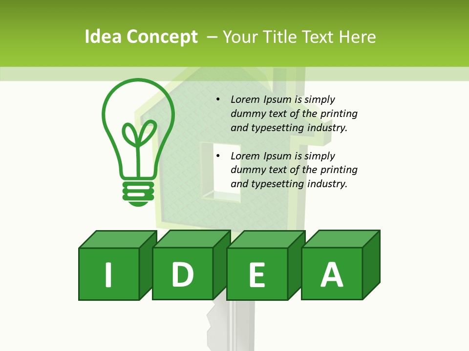 Developer Concepts Mortgage PowerPoint Template