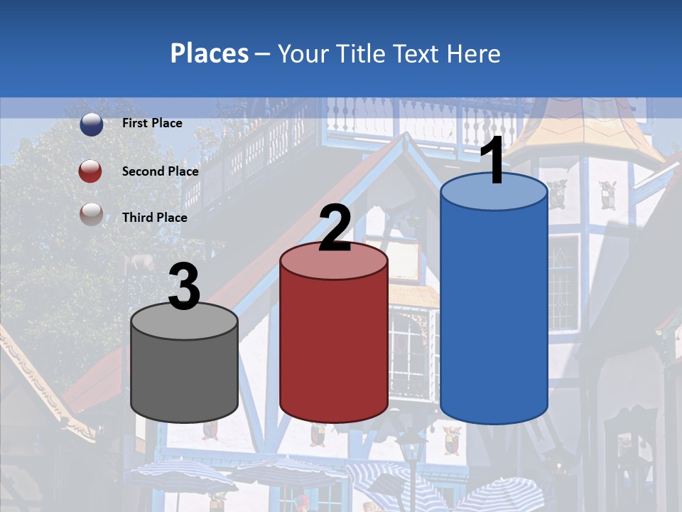 Building Stucco Unusual PowerPoint Template