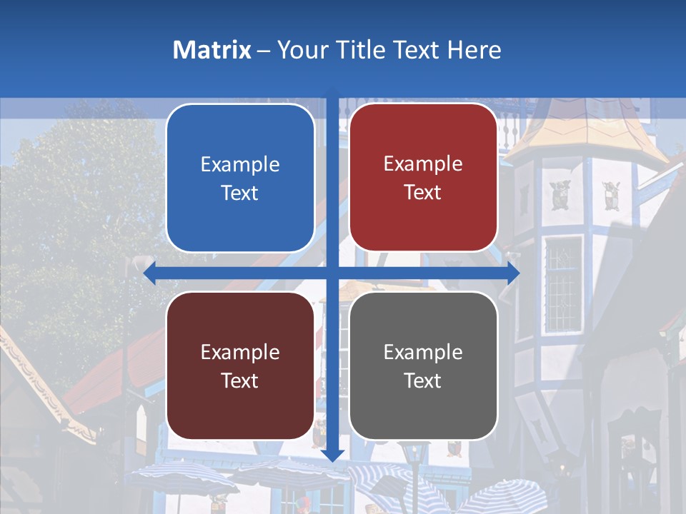 Building Stucco Unusual PowerPoint Template