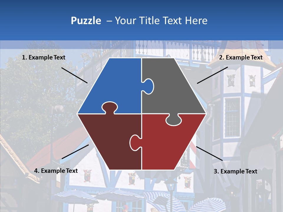 Building Stucco Unusual PowerPoint Template