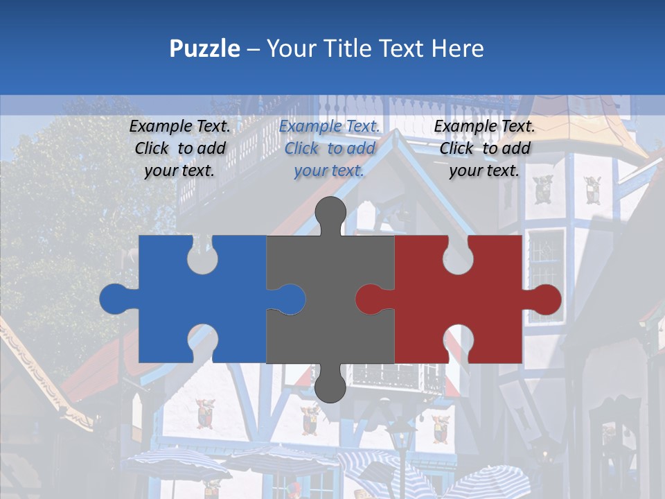 Building Stucco Unusual PowerPoint Template