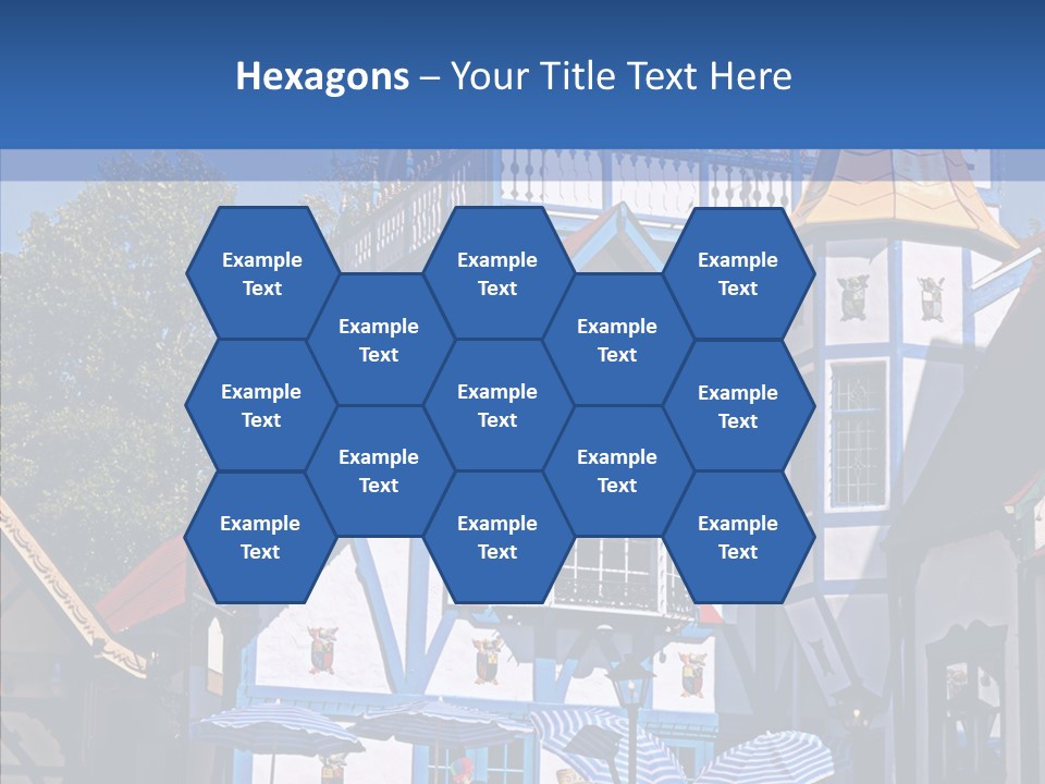 Building Stucco Unusual PowerPoint Template