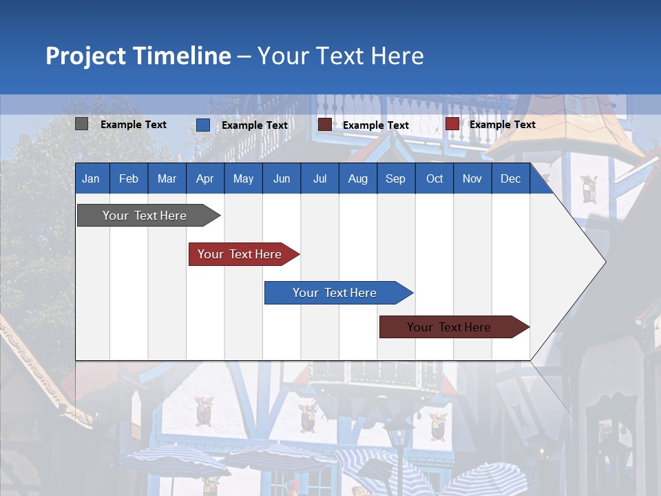 Building Stucco Unusual PowerPoint Template