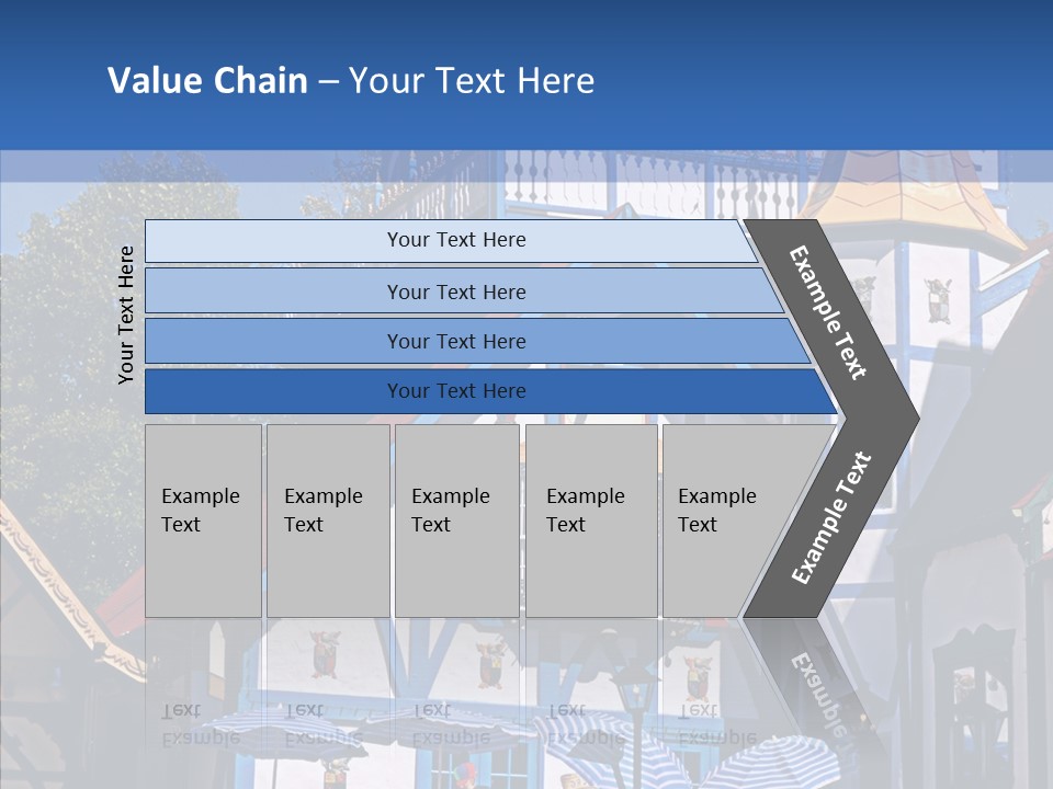 Building Stucco Unusual PowerPoint Template