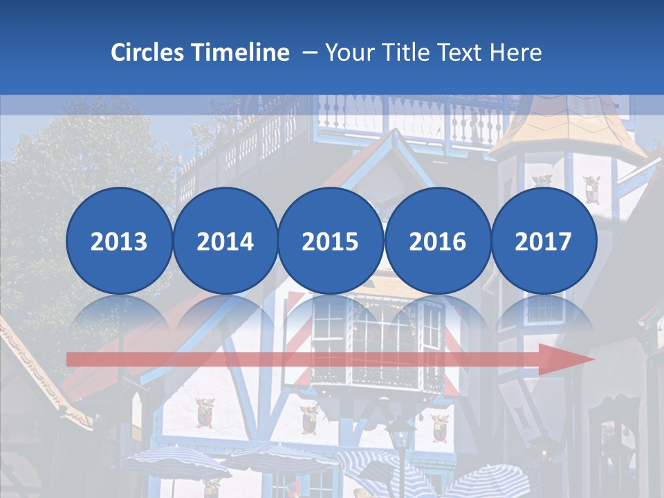 Building Stucco Unusual PowerPoint Template