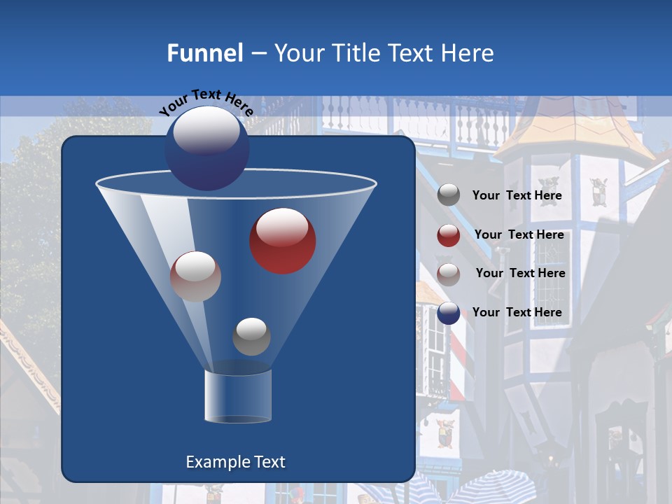 Building Stucco Unusual PowerPoint Template