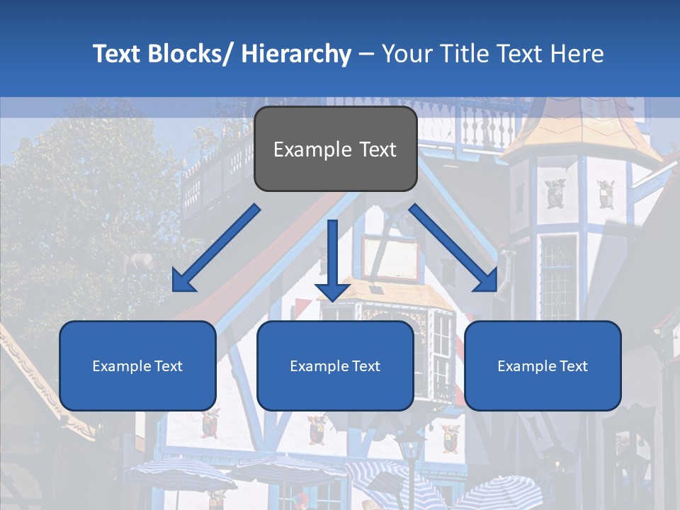 Building Stucco Unusual PowerPoint Template
