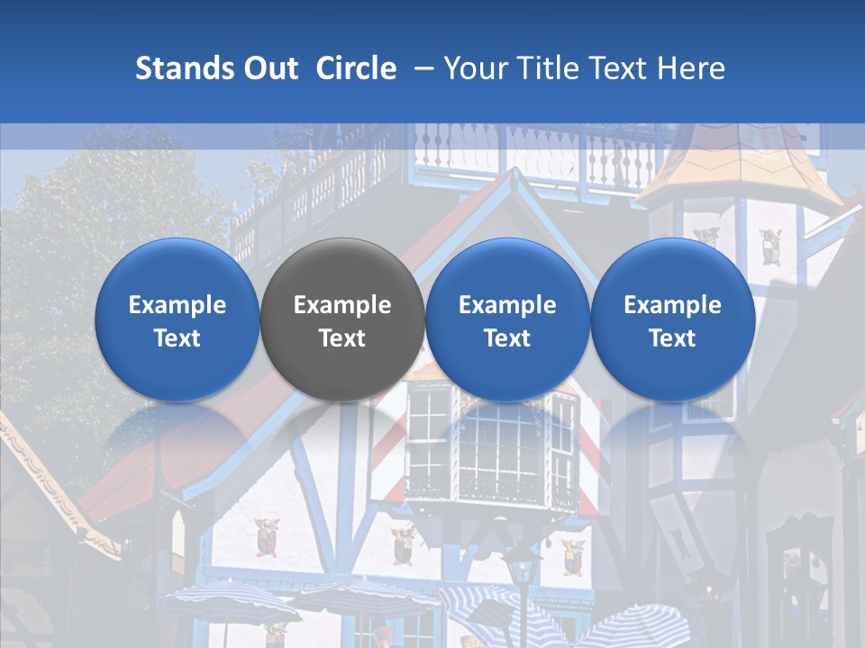 Building Stucco Unusual PowerPoint Template