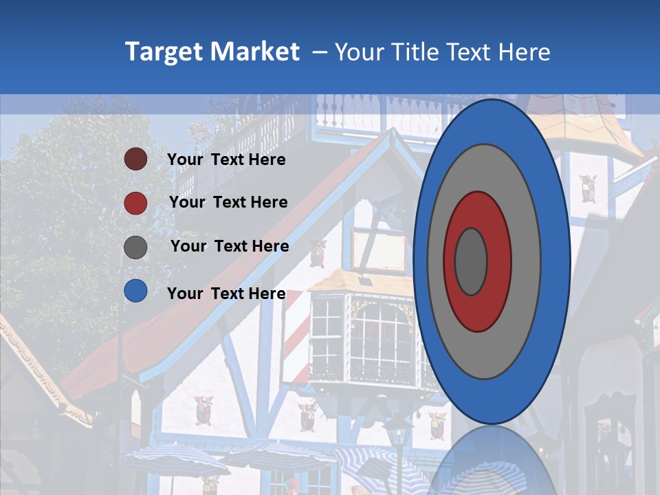 Building Stucco Unusual PowerPoint Template