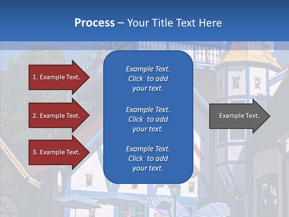 Building Stucco Unusual PowerPoint Template