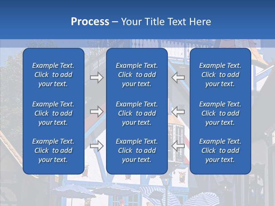 Building Stucco Unusual PowerPoint Template