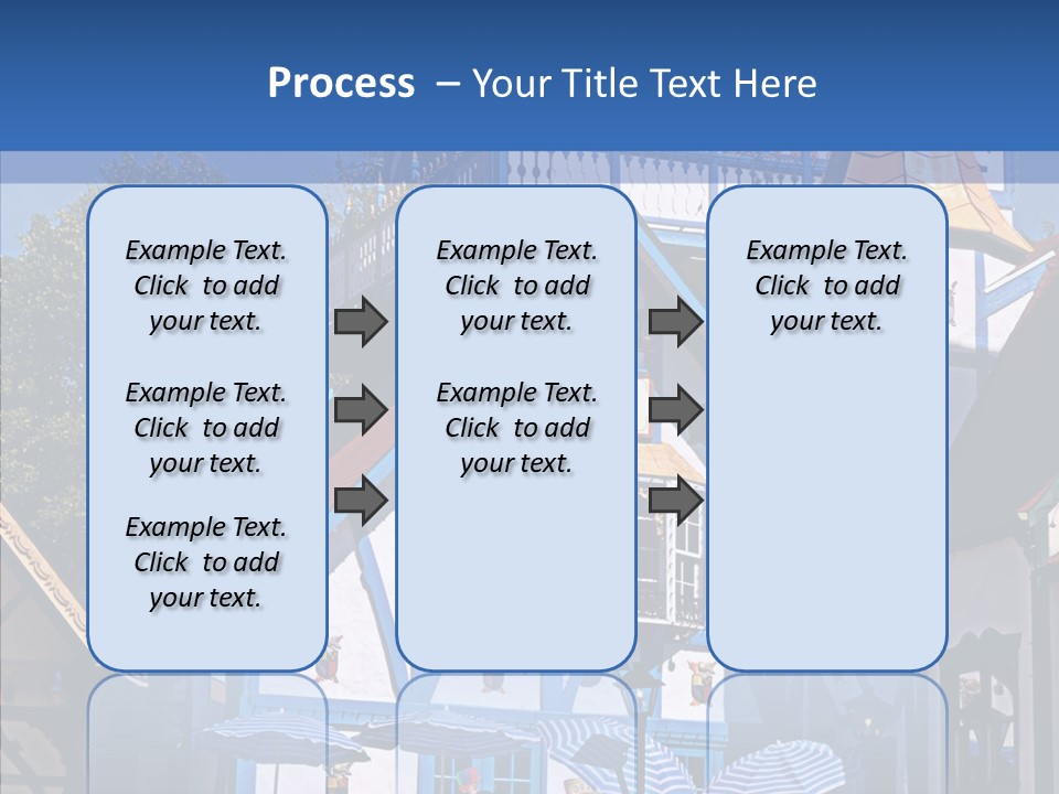 Building Stucco Unusual PowerPoint Template