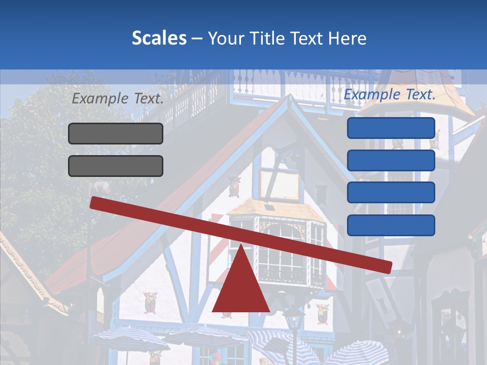 Building Stucco Unusual PowerPoint Template