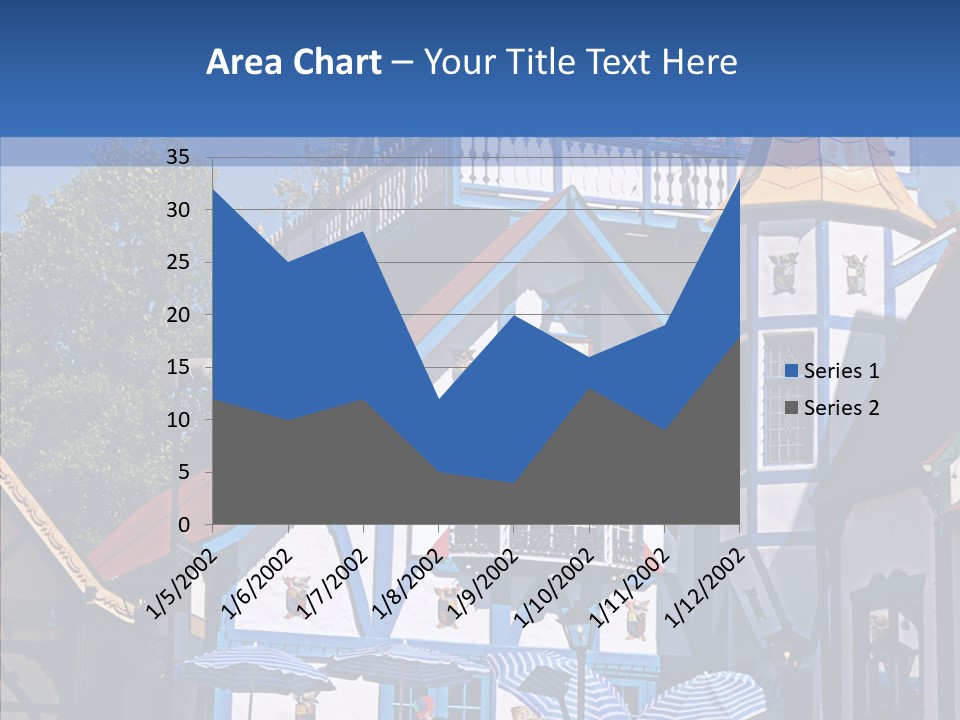 Building Stucco Unusual PowerPoint Template