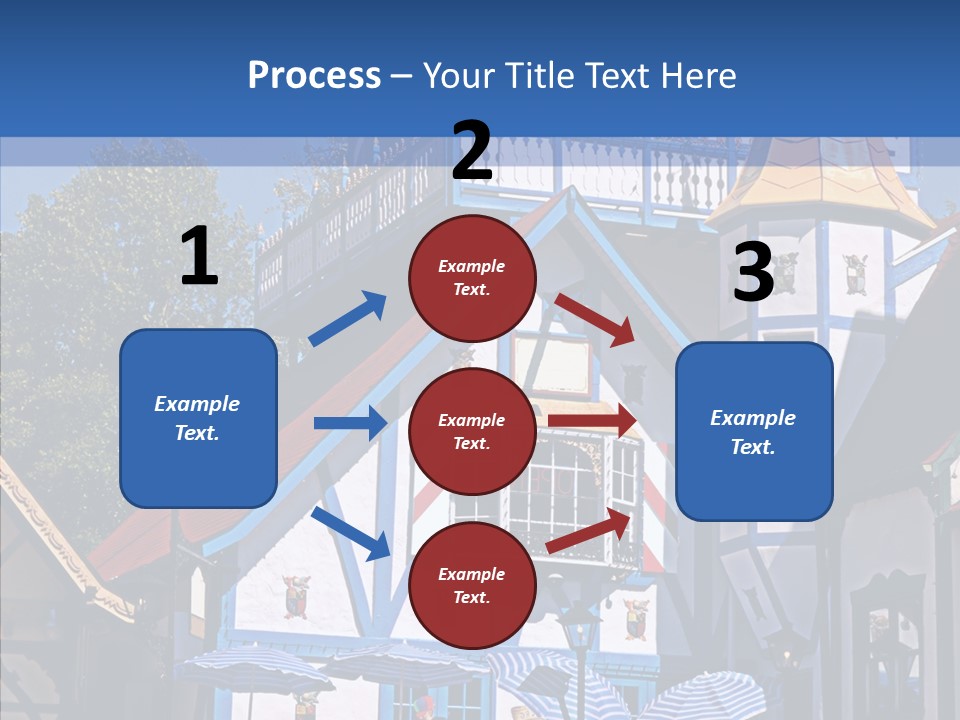 Building Stucco Unusual PowerPoint Template