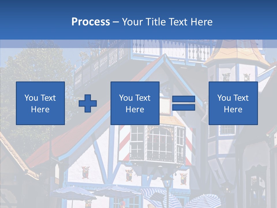 Building Stucco Unusual PowerPoint Template