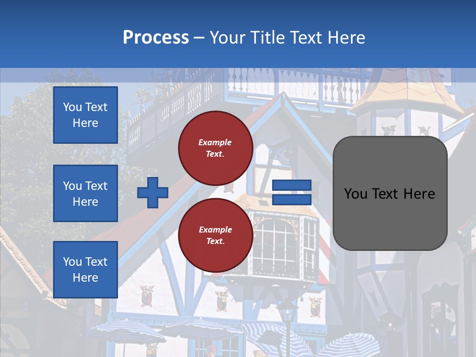 Building Stucco Unusual PowerPoint Template