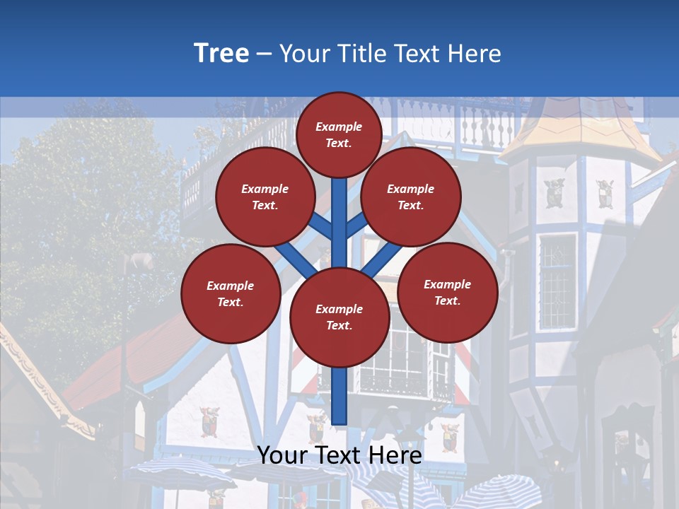 Building Stucco Unusual PowerPoint Template