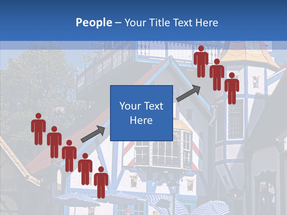 Building Stucco Unusual PowerPoint Template