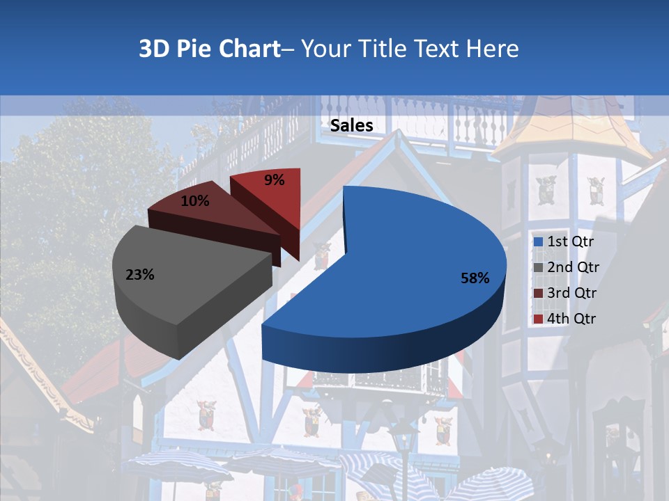 Building Stucco Unusual PowerPoint Template