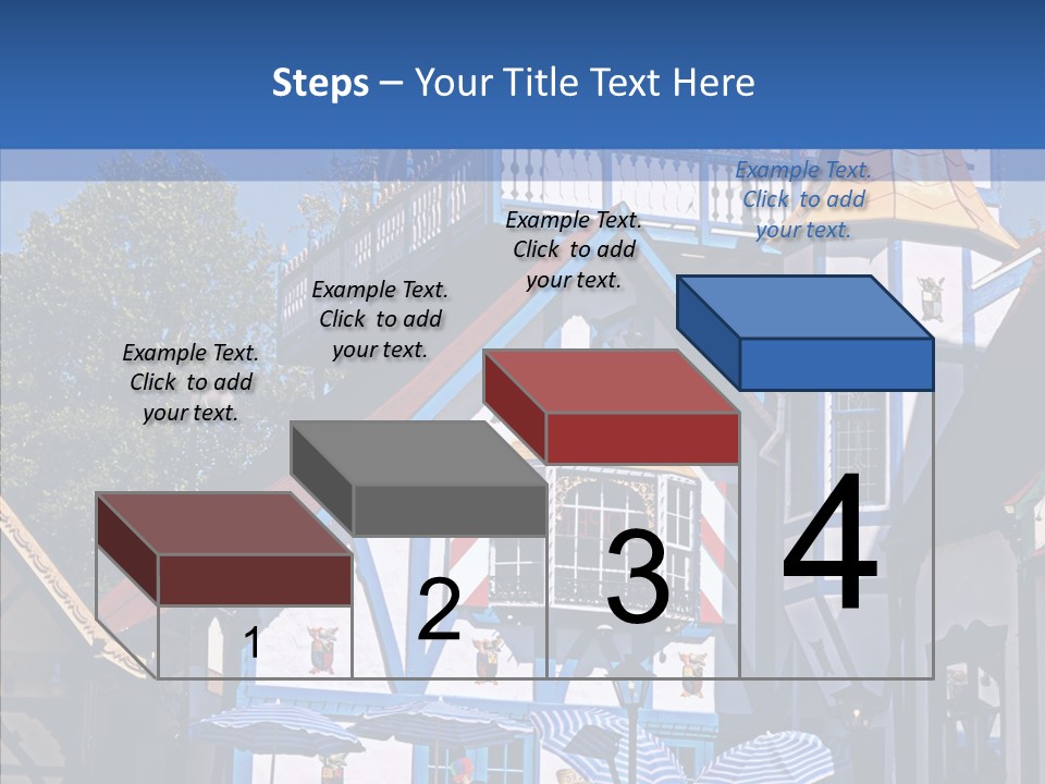 Building Stucco Unusual PowerPoint Template