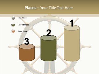 Sailing Old Fashioned Helm PowerPoint Template