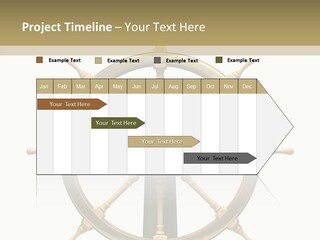 Sailing Old Fashioned Helm PowerPoint Template
