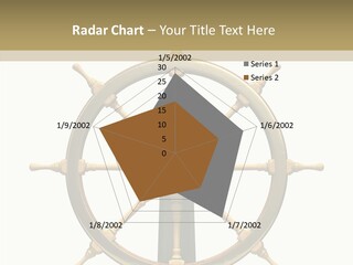Sailing Old Fashioned Helm PowerPoint Template