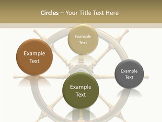 Sailing Old Fashioned Helm PowerPoint Template